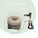 Tip Seal (Gasket) Stainless Steel Seat & Nylon Gasket SC6/RAC-5/TT